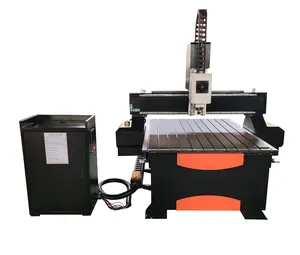 Máquina de tallado de madera CNC 3D máquina de grabado de madera de 4 ejes 1325 2030 producción de muebles de panel