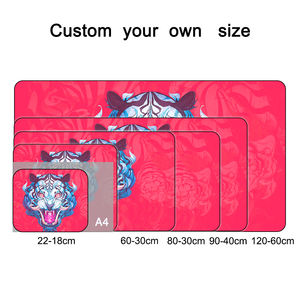 Alfombrilla de Escritorio Personalizada con Logotipo, Diseño de Tigre Japonés Rosa, Antideslizante, Protector de Escritorio, Alfombrilla de Ratón Grande para Juegos, para Oficina - Product Image 3