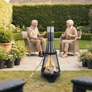 <span class=keywords><strong>Estufa</strong></span> de Chimenea Independiente <span class=keywords><strong>para</strong></span> Exteriores, de Acero Inoxidable, <span class=keywords><strong>para</strong></span> Jardín, <span class=keywords><strong>Patio</strong></span>, Hogueras y Exteriores - Product Image 1