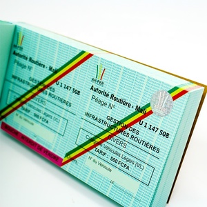 Libreta <span class=keywords><strong>de</strong></span> Recibos <span class=keywords><strong>de</strong></span> Peaje con Holograma <span class=keywords><strong>de</strong></span> Seguridad Personalizado, Numeración Secuencial y Talones Perforados - Product Image 2
