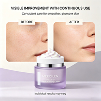 Crème Visage MERCILEN Personnalisée avec Logo, Capsules Liftantes pour les Pores, 99% Bakuchiol Pur, Céramide Rétinol pour une Peau Raffermie et Densifiée