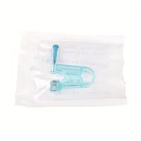 Kit de Perçage d'Oreilles Stérile Jetable – Unité de Sécurité et Hygiène pour Piercing, Outil de Perçage Aseptique, Pistolet de Perçage d'Oreilles