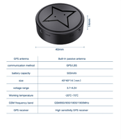 Mini traceur GPS sans fil PG12, double positionnement GPS BDS, dispositif de suivi en temps réel, localisateur intelligent anti-perte pour véhicule et bagages