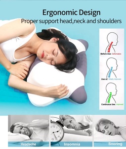 Ultra Comfortabele Orthopedische Bed Traagschuim Knus Ergonomisch Contour Koeling Verstelbare Cervicale Voor Zij Maag Slapers - Product Image 6