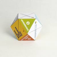 Cube Magique Rotatif Personnalisé, Cube Photo Pliant DIY Personnalisé pour Cadeaux Publicitaires
