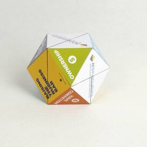 Cubo Mágico Giratorio Personalizado, Cubo de Fotos Plegable DIY para <span class=keywords><strong>Regalos</strong></span> <span class=keywords><strong>Publicitarios</strong></span> - Product Image 2