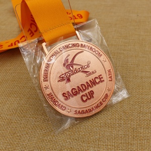 Personnalisé votre conception classique émail danse Match or <span class=keywords><strong>argent</strong></span> Bronze médaille - Product Image 1