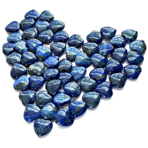 Lapis Lazuli <strong>Stone</strong> Hearts Wholesale Custom Heart Stones for Home Decoration Party Decoration Healing Crystal <strong>Stone</strong> Hearts - Product Image 3