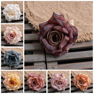 Têtes de fleurs artificielles Peach Lane Dream Rose, style Instagram, pour décoration de cérémonie de mariage, modèle de vente en gros transfrontalier - Product Image 3