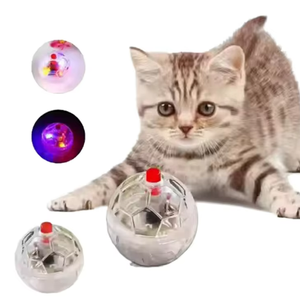 2026 pour édition limitée de luxe écologique belle balle teaser de chat rougeoyant-conception de football pour le divertissement interactif - Product Image 1