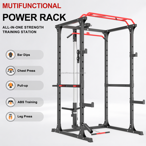 Jaula de potencia de alta resistencia, soporte ajustable para sentadillas, rack de potencia para gimnasio y uso doméstico - Product Image 4
