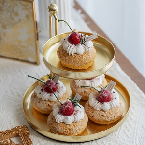 Modelo de Pastel Simulado para Instagram, Decoración para Mesa de Postres con Frutas y Crema, Accesorio para Fotografía de Alimentos, Semi-manual - Product Image 1