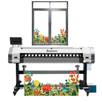Graphking Factory 1,6 M 5ft Rollo de gran formato a rollo Impresora Uv Impresión Banner Lona de vinilo Máquina trazadora de lona