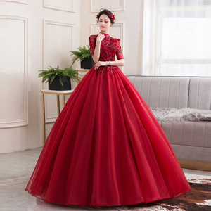 open lace back dress Traditonal Chinese Wedding Phoenix & Dragon Qun Kwa Couple Suite – Oriental  Me