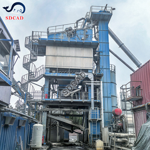 Campuran aspal kecil tanaman, 250T H 320T H 160 Lb800 Lb1200 Lb1500 Lb2500 dengan mesin & pompa efisiensi tinggi - Product Image 4