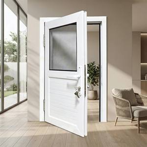 ประตูบานเปิด Hoffen uPVC ขนาด 81x205 พร้อมมุ้งลวด กันเสียง กันน้ำ และฉนวนกันความร้อน - Product Image 3