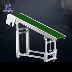 Paslanmaz Çelik <span class=keywords><strong>PVC</strong></span> Kauçuk Bantlı Konveyör Sistemi Gıda Üretim Tesisi Taşımacılığı için Ayarlanabilir Yatay Eğri - Product Image 3