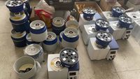 Machine de polissage de bijoux en or et argent de bureau 3-en-1 écologique petit moteur de polissage centrifuge magnétique de meulage sec/humide