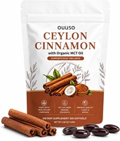 Capsules molles OEM ODM pour le soutien immunitaire, cannelle de Ceylan avec huile MCT