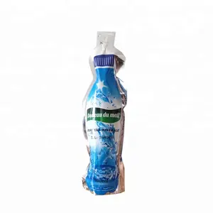 100ml strip shape sword shape clear plastic tube packaging flexible juice pouch bag filling machines