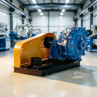 Pompe centrifuge à boue robuste à débit constant 150 x 150 mm pour processus de séparation magnétique par gravité