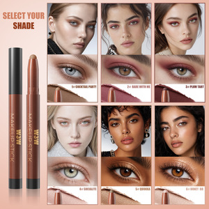 Barra de <span class=keywords><strong>Maquillaje</strong></span> de Color Intenso con un Solo Trazo, <span class=keywords><strong>Maquillaje</strong></span> de Larga Duración, Sombras de Ojos en 6 Tonos, Barra de Sombras de Ojos Todo en Uno - Product Image 3