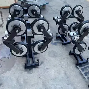 22 KW 30KW 37KW Rubber Track Auto Walking Diamond Electric Rope Sawing Concrete Stone Granite Rock Quarry Wire Saw Machine