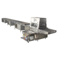 Nouvelle Enrobeuse à Chocolat Jincheng 400/600/800/1200mm pour Biscuits, Lait, Noix, en Acier Inoxydable de Qualité Alimentaire, Garantie 1 An