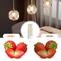 Ampoule LED G4 G9 à économie d'énergie gratuite 220v Fabricant en gros 7w Flicker AC 90 LED Perles de lampe en céramique Résidentiel 400
