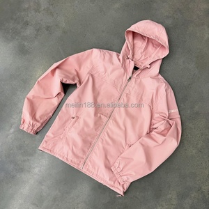 Custom Design Blank Plain Nylon Pullover <b>Hoodies</b> Waterproof Windproof Nylon Zip up Jackets Outdoor Wear Windbreaker Jackets Men - Product Image 3