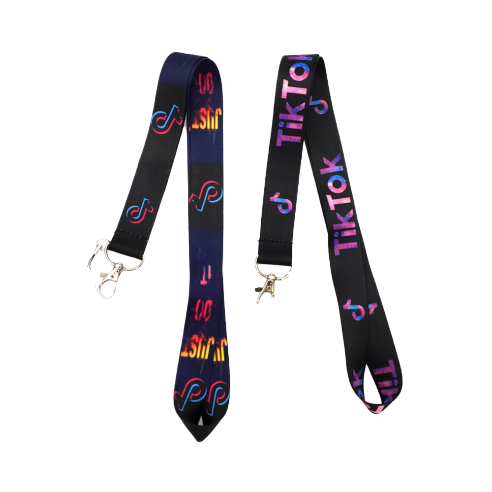 Newest s Anti-Lost Neck Strap ID Card Holder Satin UV Printed Hook Student Promotional Lovely Creative Cartoon Stitch Lanyard Image 2