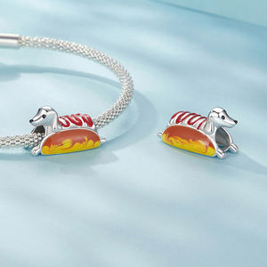 RUNQI Pulseras Infantiles de Plata de Ley 925 con Circonitas, Serie Océano, Dijes en Forma de Concha, Bañadas en Rodio, Modernas y Personalizables - Product Image 5