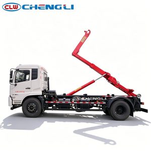 <b>Top</b>-Rated 230HP Hook Lift Waste Carrier with Telescopic Hook Arm for Fast Container <b>Loading</b> & Municipal Garbage Transportation - Product Image 5