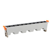 Fabricant d'éclairage de Zhongshan, luminaires encastrés anti-éblouissement, design moderne minimaliste de luxe, indice de fidélité des couleurs élevé 90