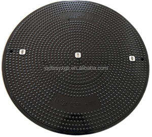 연성 철 맨홀 커버 플럼밥 및 라운드 디자인 400 900mm 맨홀 커버 판매 - Product Image 1