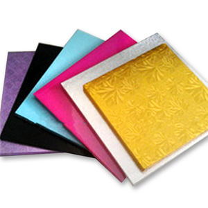 Precio al por mayor 4 6 8 10 12 14 pulgadas Rectángulo redondo Tablero de pastel corrugado blanco - Product Image 5