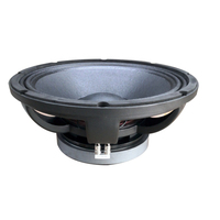 Subwoofer de haute puissance de 15 pouces 8 ohms en métal pour systèmes audio professionnels