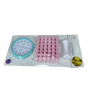 Ensemble de 2 emporte-pièces en plastique durable avec chiffres de l'alphabet Biscuit Fondant Décoration Outils de cuisson Tampon Presse Pet Cat Cake - Product Image 5