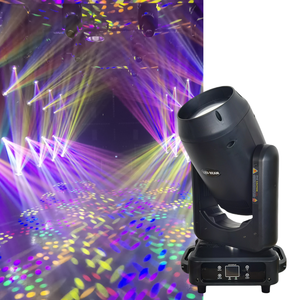 Luz LED Sharpy Beam para DJ, DMX512, 300W, con Patrones LED, Cabeza Móvil para Bares y Discotecas - Product Image 2