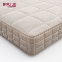 Matelas hybride personnalisé certifié CertiPUR-US, livré en boîte, avec ressorts ensachés respirants, mobilier de chambre ODM/OEM