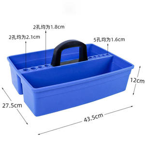 Cesta de Transporte de Plástico para Laboratorio con Asa, Cesta de Almacenamiento para Tubos de Ensayo, para Transporte de Muestras de Laboratorio - Product Image 6
