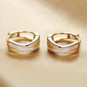 Orecchini a Cerchio Incrociati per Donne, Accessori per Orecchie Semplici per Uso Quotidiano - Product Image 2