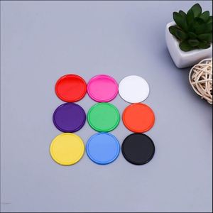 Ficha de Póker de Plástico de 38 mm con Logotipo Personalizado, Moneda en Blanco con Logotipo Impreso, Colorida, para Juegos de Mesa y Recompensas de Aprendizaje - Product Image 4