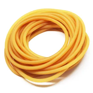 Hollow Medicall Latex Elastic Rubber Tubing Surgical Latex Tubing Rubber Medical Natural Latex Tube