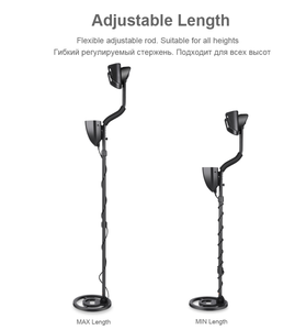 Détecteur de métaux souterrain à haute sensibilité MD3028 avec rétroéclairage - Product Image 6
