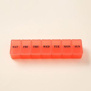 กล่องใส่ยาแบบพกพา 7 วัน สำหรับเดินทาง กล่องยาประจำวัน พร้อมช่องแบ่งยา - Product Image 6