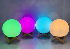 ของตกแต่งบ้าน ไฟกลางคืน LED โคมไฟตั้งโต๊ะ LED ทันสมัย โคมไฟดวง<span class=keywords><strong>จันทร์</strong></span>หลากสี พร้อมลำโพงบลูทูธ โคมไฟดวง<span class=keywords><strong>จันทร์</strong></span> 3 มิติ ลำโพงอัลกุรอาน - Product Image 6