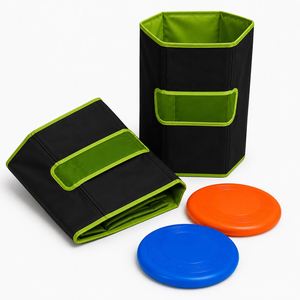 Jeu de lancer de disques volants OEM & ODM 2 en 1 avec paniers de récupération pliables pour l'extérieur, idéal pour les jeux en famille dans la cour et sur la pelouse - Product Image 6