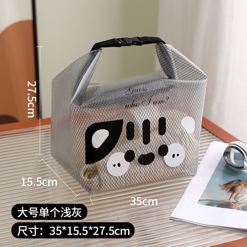 Light gray cat style - large size