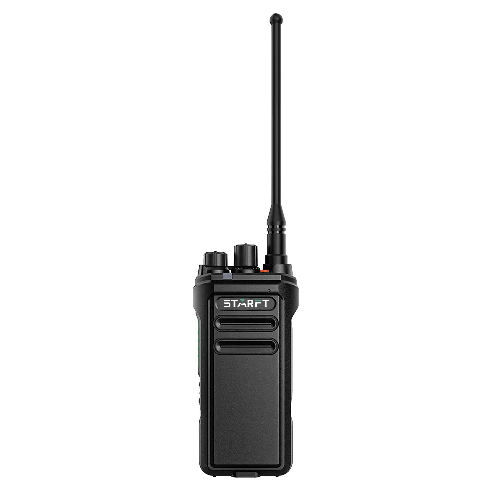 Starft TC368 Walkie Talkie penerima suara, 10W 16 saluran FM IP67 tahan air AI pengurang kebisingan